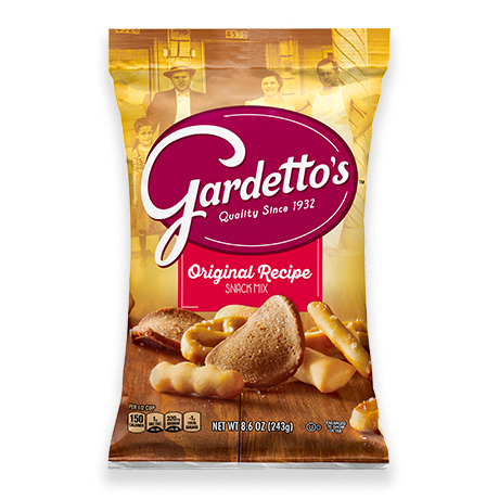 Gardetto's Original Recipe flavor snack mix, front of pack