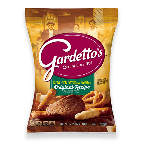 Gardettos Reduced Fat flavor front of pack